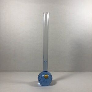 𝅺vintage Sweden glass bubble bud vase